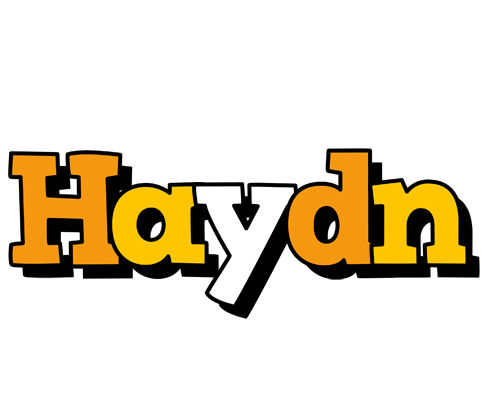 Haydn cartoon logo
