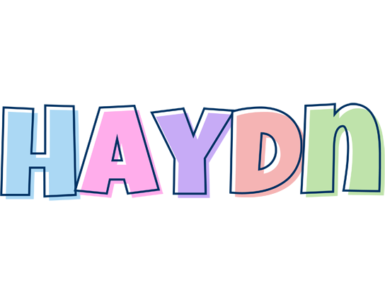 Haydn pastel logo
