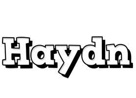 Haydn snowing logo