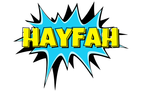 Hayfah amazing logo