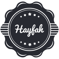 Hayfah badge logo