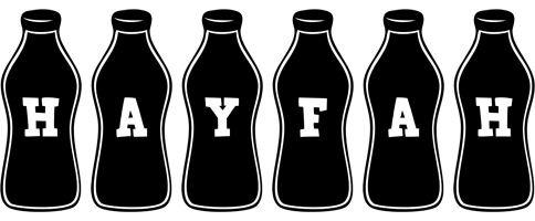 Hayfah bottle logo