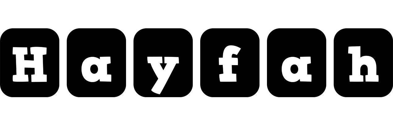 Hayfah box logo