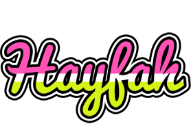 Hayfah candies logo