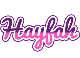 Hayfah cheerful logo