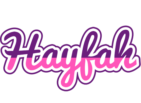Hayfah cheerful logo