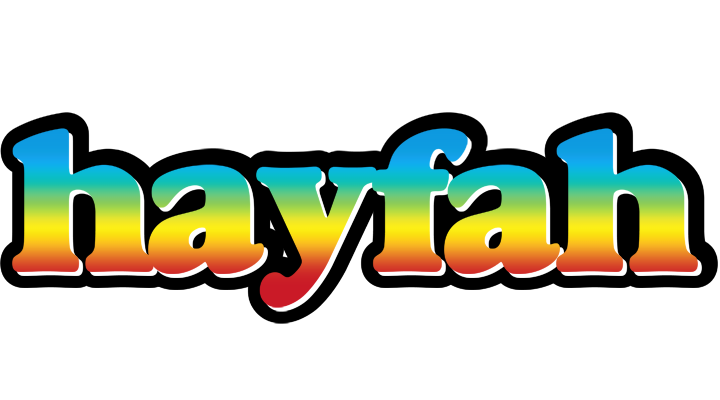Hayfah color logo