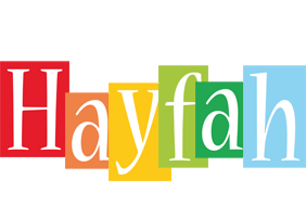 Hayfah colors logo