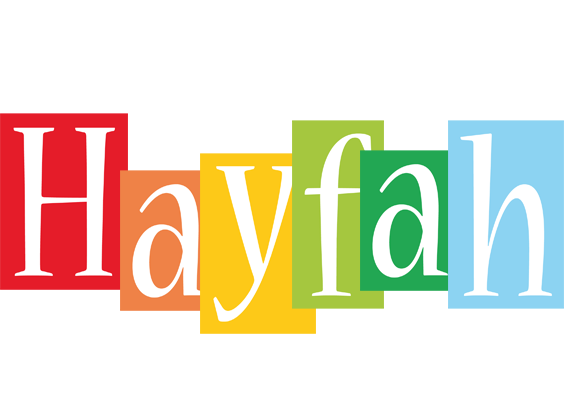 Hayfah colors logo