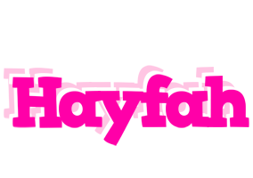 Hayfah dancing logo