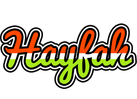 Hayfah exotic logo