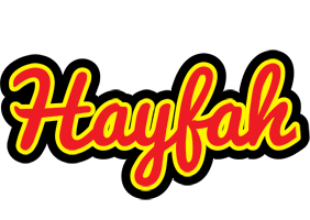 Hayfah fireman logo