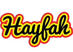 Hayfah flaming logo