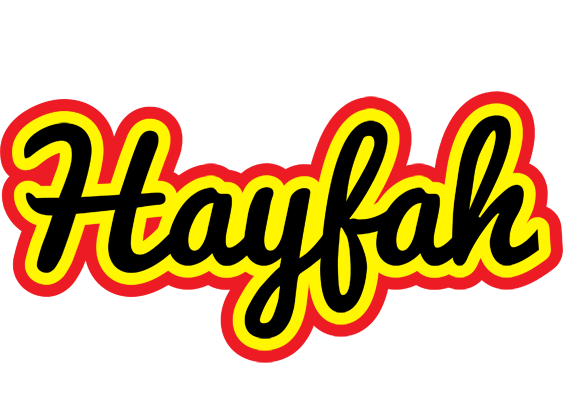 Hayfah flaming logo