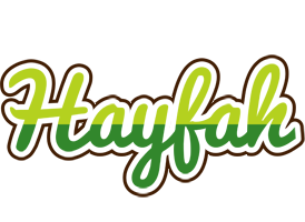 Hayfah golfing logo