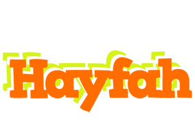 Hayfah healthy logo