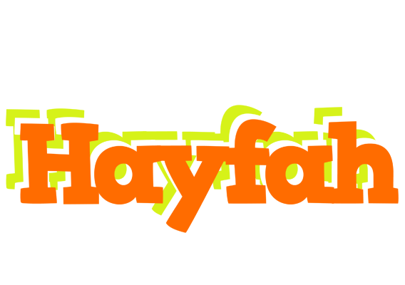 Hayfah healthy logo