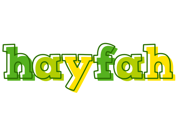 Hayfah juice logo