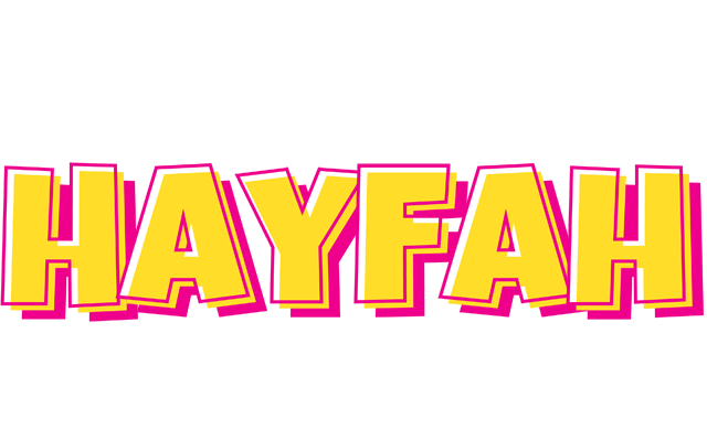 Hayfah kaboom logo