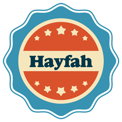 Hayfah labels logo