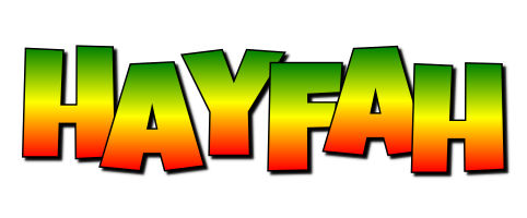 Hayfah mango logo