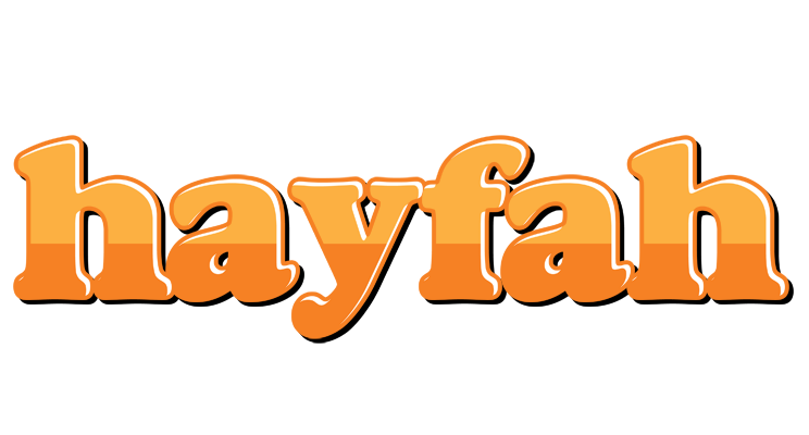Hayfah orange logo