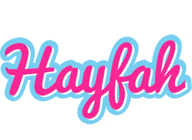 Hayfah popstar logo