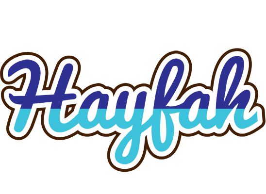 Hayfah raining logo