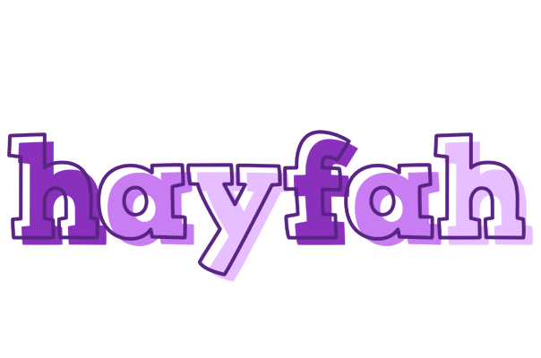 Hayfah sensual logo