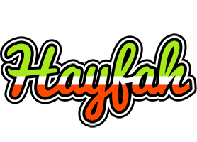 Hayfah superfun logo