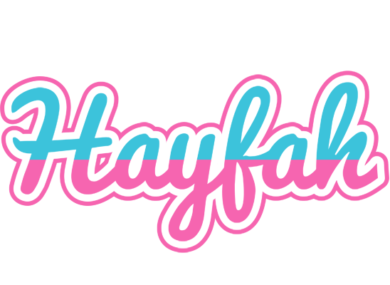 Hayfah woman logo