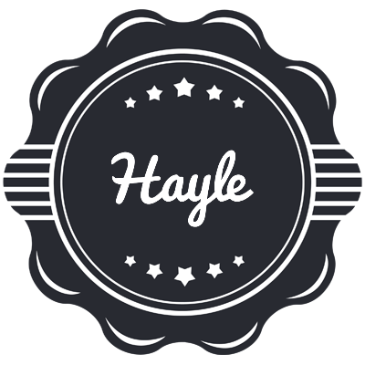 Hayle badge logo