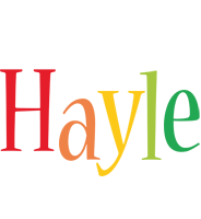 Hayle birthday logo