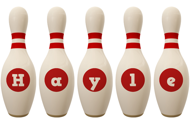 Hayle bowling-pin logo