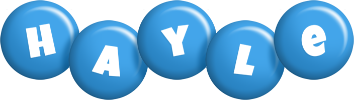 Hayle candy-blue logo