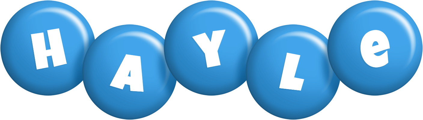 Hayle candy-blue logo