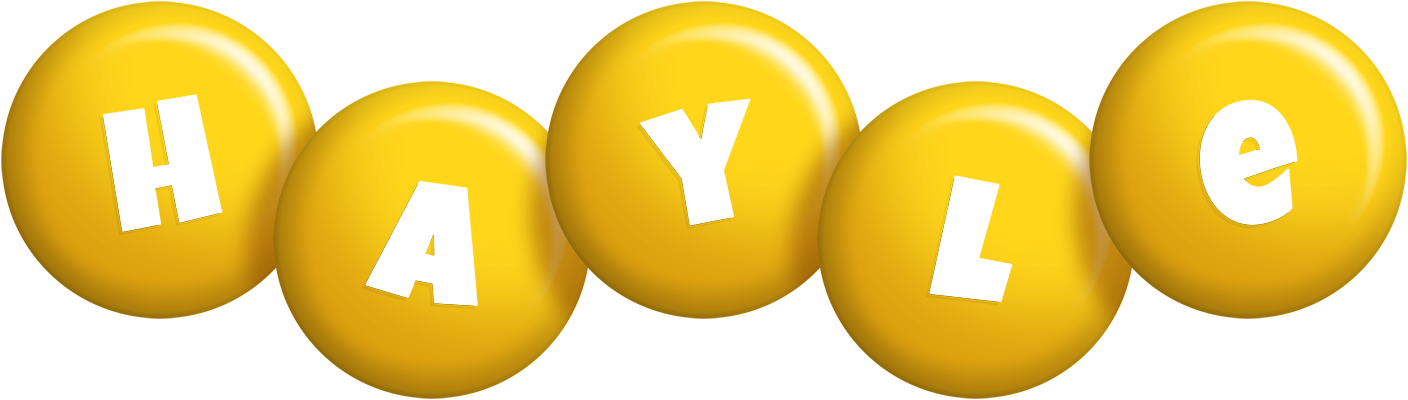 Hayle candy-yellow logo
