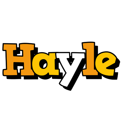 Hayle cartoon logo