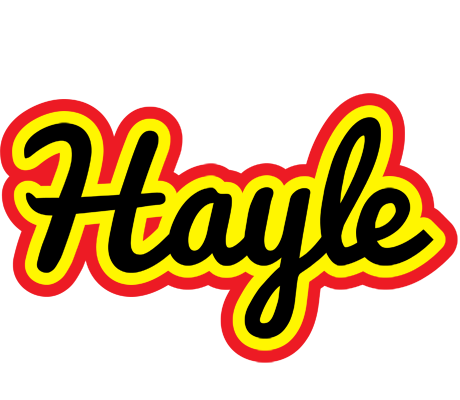 Hayle flaming logo