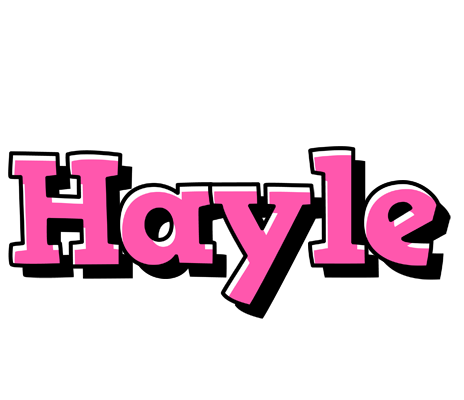 Hayle girlish logo