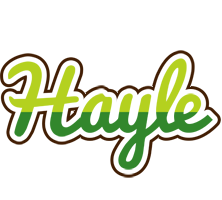 Hayle golfing logo