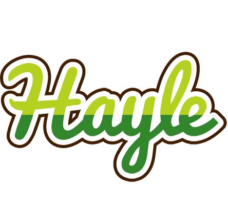 Hayle golfing logo