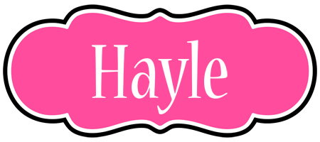 Hayle invitation logo