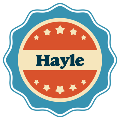 Hayle labels logo