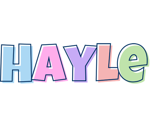 Hayle pastel logo