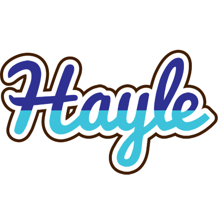 Hayle raining logo