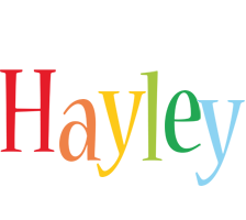 Hayley birthday logo