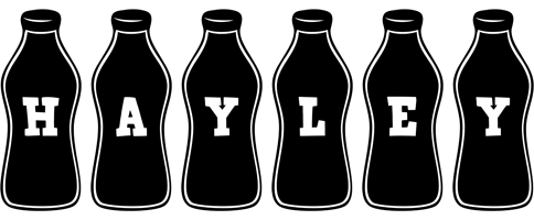 Hayley bottle logo