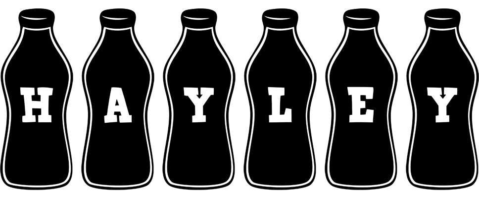 Hayley bottle logo