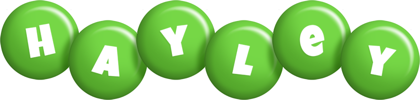 Hayley candy-green logo